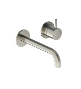 Hotbath Cobber Bateria umywalkowa podtynkowa 250 mm - element zewnętrzny Brushed Nickel CB105-25.GN