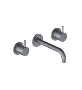 Hotbath Cobber Bateria umywalkowa podtynkowa 180 mm - element zewnętrzny Aged Iron CB105T-18.AI