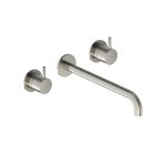 Hotbath Cobber Bateria umywalkowa podtynkowa 250 mm - element zewnętrzny Brushed Nickel CB105T-25.GN