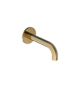 Hotbath Cobber Wylewka ścienna 150 mm Brushed Brass CB095-15.BB