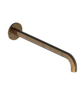 Hotbath Cobber Wylewka ścienna 300 mm Aged Brass CB095-30.AB