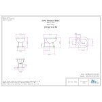 Bleu Provence Bidet stojący 35x50,5 white BP730
