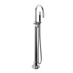 Hotbath Cobber Bateria wannowa z zestawem prysznicowym wolnostojąca Chrome CB187.CR