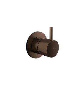 Hotbath Cobber Mieszacz podtynkowy 2-drożny z funkcją odcinającą - element zewnętrzny Aged Brass CB111.AB