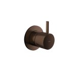 Hotbath Cobber Mieszacz podtynkowy 2-drożny z funkcją odcinającą - element zewnętrzny Aged Brass CB111.AB