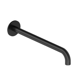 Hotbath Cobber Wylewka ścienna 300 mm Matt Black PVD CB095-30.MBP