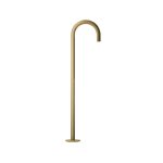 Hotbath Cobber Wylewka wannowa podłogowa Brushed Brass CB076.BB