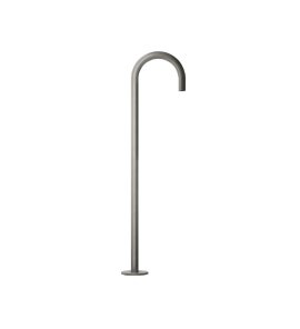 Hotbath Cobber Wylewka wannowa podłogowa Brushed Nickel CB076.GN