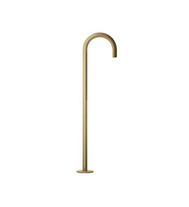Hotbath Cobber Wylewka wannowa podłogowa Brushed Brass PVD CB076.BBP
