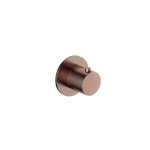 Hotbath Cobber Bateria natryskowa termostatyczna podtynkowa element zewnętrzny Brushed Copper PVD CB7001H.BCP