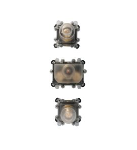 Hotbath Cobber Element podtynkowy do baterii natryskowej termostatycznej z 2 zaworami HB007