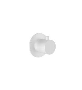 Hotbath Cobber Rozdzielacz 2-drożny - element zewnętrzny Matt White CB7080.WH