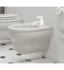 Bleu Provence Romantica Bidet wiszący 56x38 white BP336