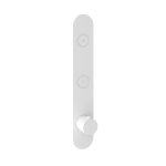 Hotbath Cobber Bateria termostatyczna 2-drożna podtynkowa z przyciskiem Matt White PB066.WH