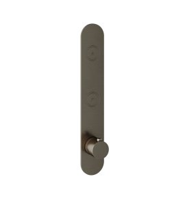 Hotbath Cobber Bateria termostatyczna 2-drożna podtynkowa z przyciskiem Aged Iron PB066.AI