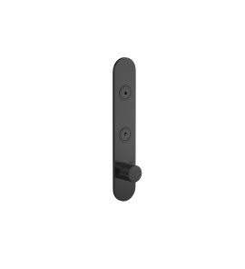 Hotbath Cobber Bateria termostatyczna 2-drożna podtynkowa z przyciskiem Matt Black PVD PB066.MBP