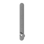 Hotbath Cobber Bateria termostatyczna 3-drożna podtynkowa z przyciskiem element zewnętrzny Chrome PB050.CR