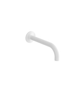 Hotbath Cobber Wylewka ścienna 230 mm Matt White CB7098.WH