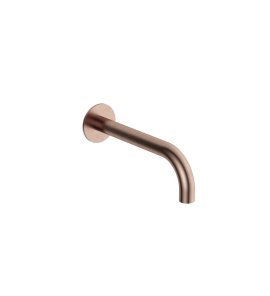 Hotbath Cobber Wylewka ścienna 230 mm Brushed Copper PVD CB7098.BCP