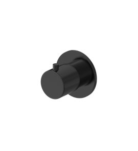 Hotbath Cobber Zawór odcinający podtynkowy - element zewnętrzny Matt Black PVD CB7068.MBP