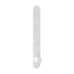 Hotbath Cobber Bateria termostatyczna 3-drożna podtynkowa z przyciskiem element zewnętrzny Matt White PB050.WH