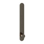 Hotbath Cobber Bateria termostatyczna 3-drożna podtynkowa z przyciskiem element zewnętrzny Aged Iron PB050.AI