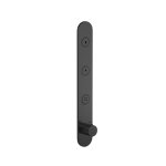 Hotbath Cobber Bateria termostatyczna 3-drożna podtynkowa z przyciskiem element zewnętrzny Matt Black PVD PB050.MBP