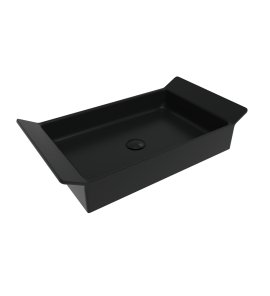 Flaminia Box Umywalka stawiany na blat 72,5x40 carbone matt BX60ACAR