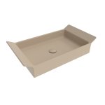 Flaminia Box Umywalka stawiany na blat 72,5x40 argilla matt BX60AARG