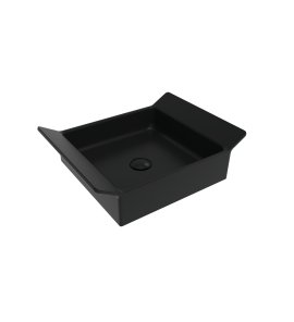 Flaminia Box Umywalka stawiany na blat 52,5x40 carbone matt BX40ACAR