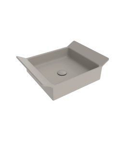Flaminia Box Umywalka stawiany na blat 52,5x40 cenere matt BX40ACEN