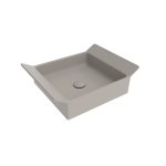 Flaminia Box Umywalka stawiany na blat 52,5x40 cenere matt BX40ACEN