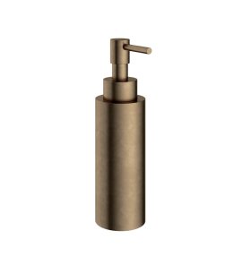 Hotbath Cobber Dozownik do mydła w płynie stojący Aged Brass CBA10.AB