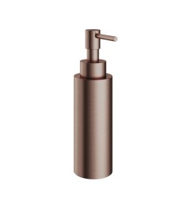 Hotbath Cobber Dozownik do mydła w płynie stojący Brushed Copper PVD CBA10.BCP