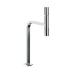 Gessi Incastri Bateria umywalkowa wisząca wysoka z korkiem klik-klak Chrom 75253.031