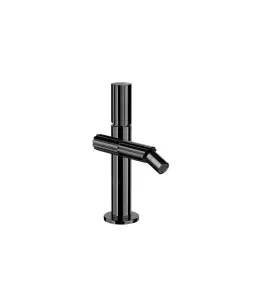Gessi Incastri Bateria bidetowa z korkiem klik-klak Black Metal PVD 75067.706