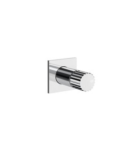 Gessi Incastri Mieszacz do wylewki sufitowej podtynkowy - element zewnętrzny Chrom 75109.031