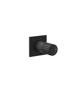 Gessi Incastri Mieszacz do wylewki sufitowej podtynkowy - element zewnętrzny Matte Black 75109.299