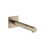 Gessi Incastri Wylewka umywalkowa montowana na ścianie - element zewnętrzny Finox Brushed Nickel 75102.149