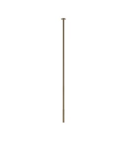 Gessi Incastri Wylewka umywalkowa sufitowa o dowolnej długości - element zewnętrzny Finox Brushed Nickel 75199.149