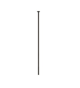 Gessi Incastri Wylewka umywalkowa sufitowa o dowolnej długości - element zewnętrzny Black Metal Brushed PVD 75199.707