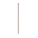 Gessi Incastri Wylewka umywalkowa sufitowa o dowolnej długości - element zewnętrzny Copper Brushed PVD 75199.708