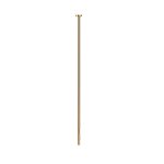 Gessi Incastri Wylewka umywalkowa sufitowa o dowolnej długości - element zewnętrzny Warm Bronze PVD 75199.735