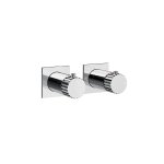 Gessi Incastri Bateria prysznicowa termostatyczna podtynkowa 3-drożna - element zewnętrzny Chrom 75136.031