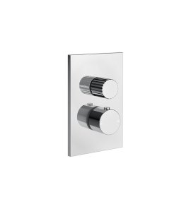 Gessi Incastri Bateria prysznicowa termostatyczna podtynkowa - element zewnętrzny Chrom 75133.031