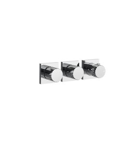 Gessi Incastri Bateria prysznicowa termostatyczna 2-drożna - element zewnętrzny Chrom 75334.031