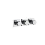 Gessi Incastri Bateria prysznicowa termostatyczna 2-drożna - element zewnętrzny Chrom 75334.031