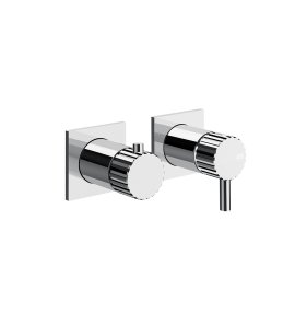 Gessi Incastri Bateria wannowo-prysznicowa podtynkowa - element zewnętrzny Chrom 75038.031