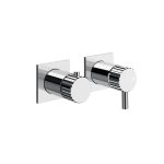 Gessi Incastri Bateria wannowo-prysznicowa podtynkowa - element zewnętrzny Chrom 75038.031