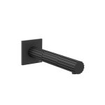 Gessi Incastri Wylewka wannowa montowana na ścianie - element zewnętrzny Matte Black 75103.299